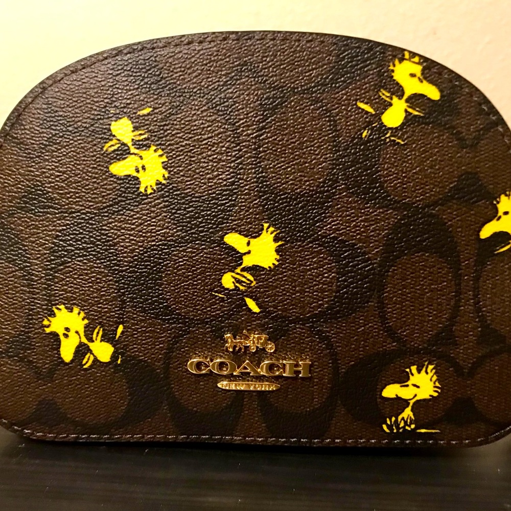 Coach X Peanuts Mini Woodstock Satchel, nwt, crossbody, new, make offer!